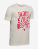 náhled Project Rock Blood Sweat Respect SS-WHT