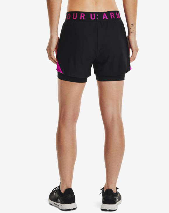 detail Play Up 2-in-1 Shorts-BLK