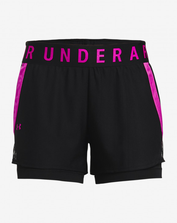 detail Play Up 2-in-1 Shorts-BLK