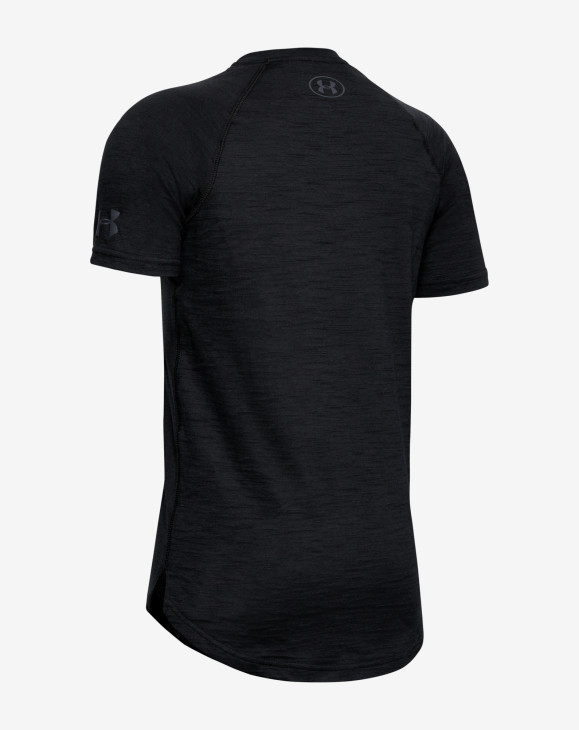 detail Project Rock Charged Cotton Tee-BLK