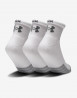 náhled Pánské ponožky Under Armour UA Heatgear Quarter 3pk-WHT