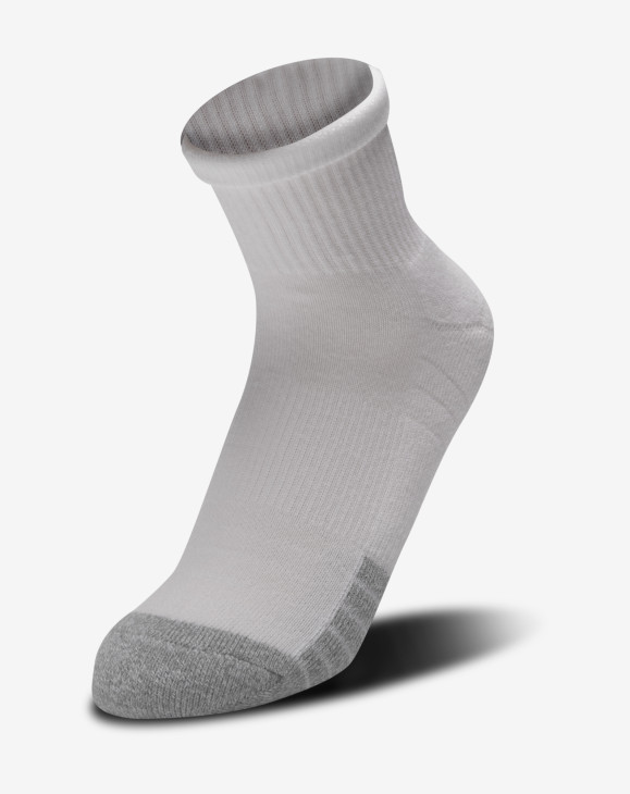 detail Pánské ponožky Under Armour UA Heatgear Quarter 3pk-WHT