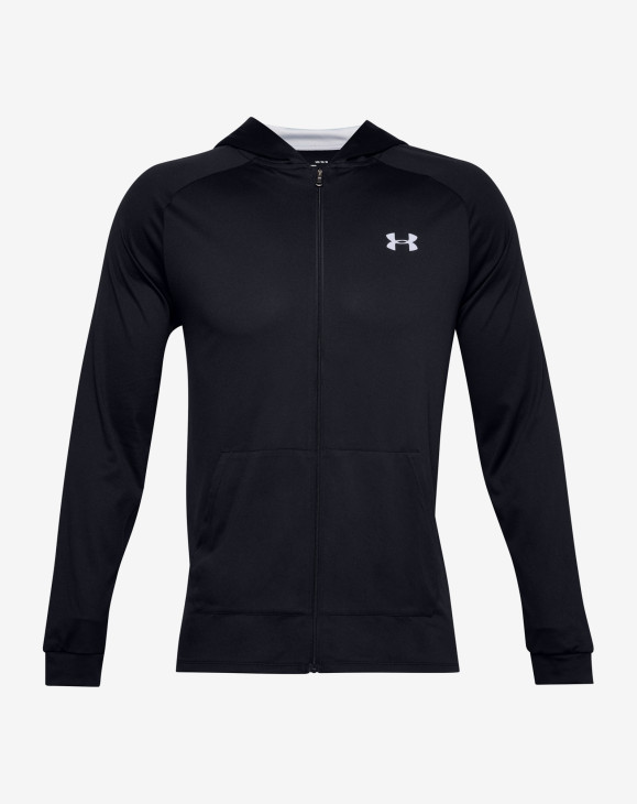 detail UA TECH 2.0 FZ HOODIE-BLK