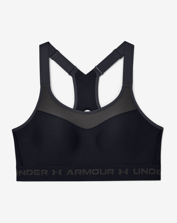 detail Dámská sportovní podprsenka Under Armour Armour High Crossback Bra-BLK