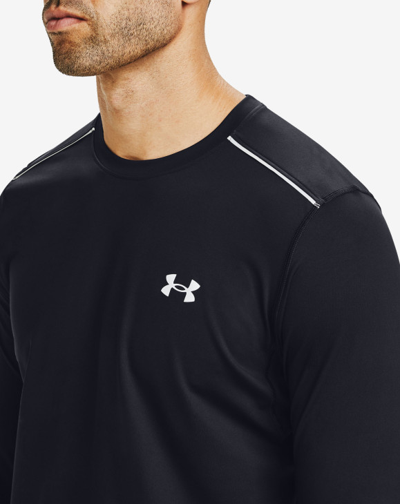 detail Pánské tričko s dlouhým rukávem Under Armour UA Empowered LS Crew-BLK