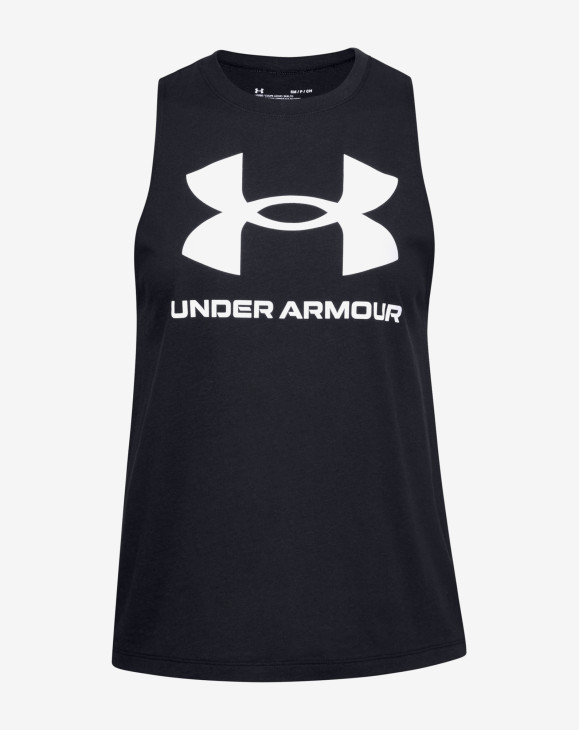 detail Dámské tílko Under Armour UA W LIVE SPORTSTYLE TANK-BLK