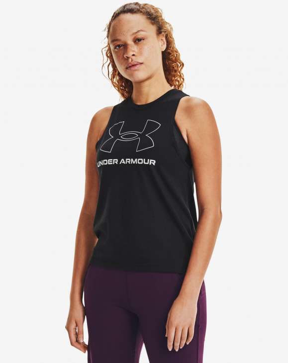 detail Live Sportstyle Graphic Tank-BLK