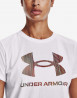 náhled Dámské tričko s krátkým rukávem Under Armour Live Sportstyle Graphic SSC-WHT