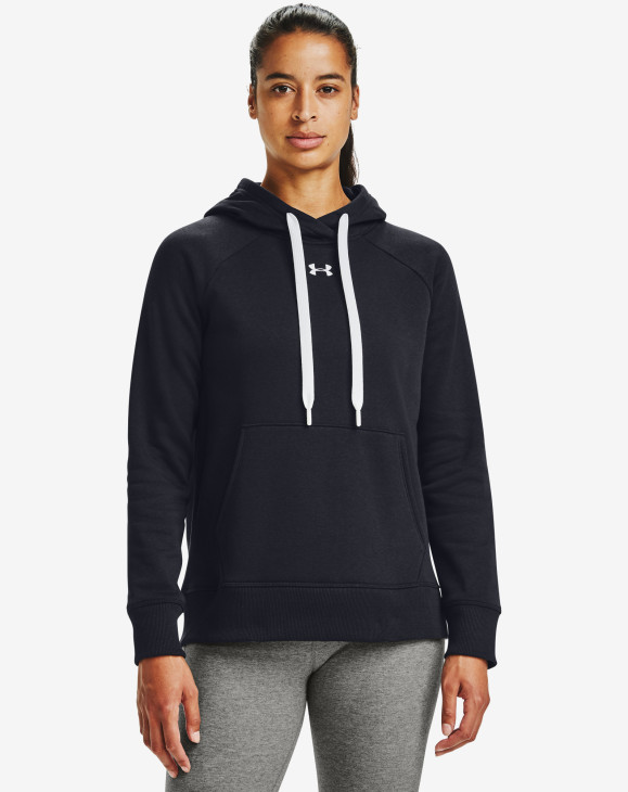 detail Dámská mikina Under Armour Rival Fleece HB Hoodie-BLK