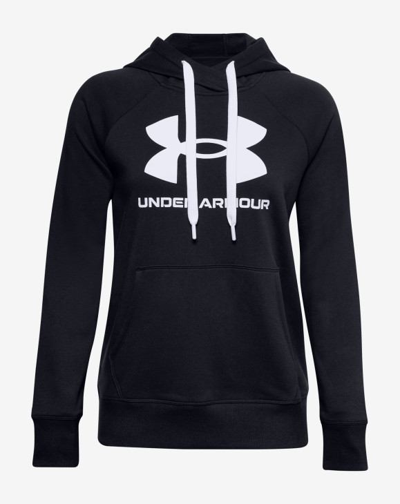 detail Dámská mikina Under Armour Rival Fleece Logo Hoodie-BLK