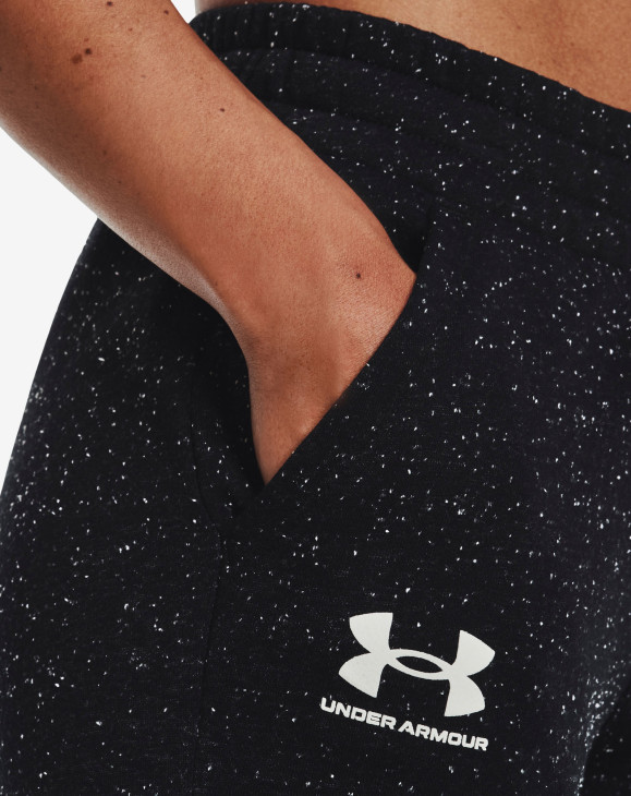 detail Dámské tepláky Under Armour Rival Fleece Joggers-BLK