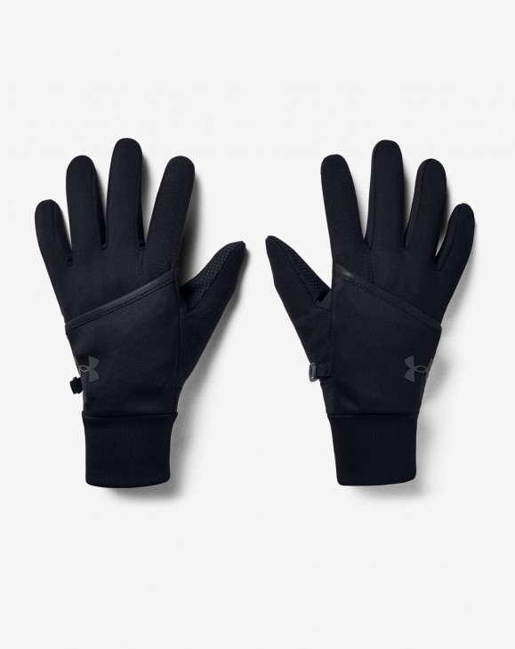 detail UA M Convertible Run Gloves-BLK