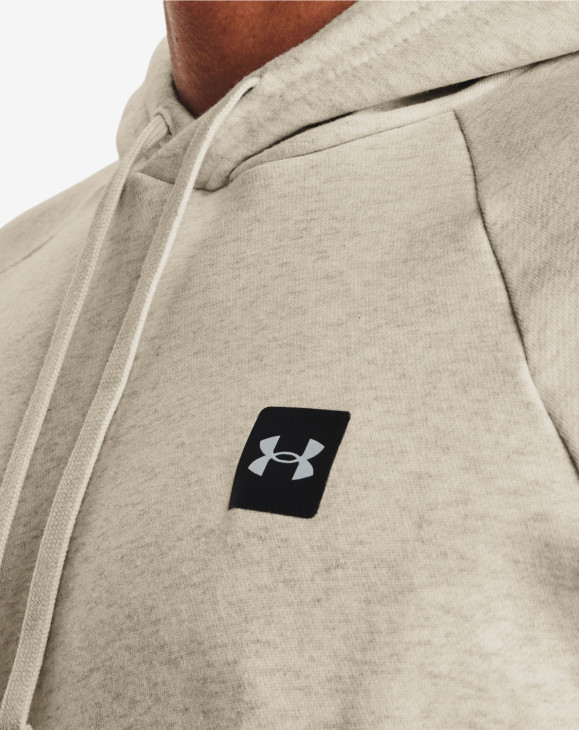 detail Pánská mikina Under Armour UA Rival Fleece Hoodie-BRN