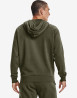 náhled Pánská mikina Under Armour UA Rival Cotton FZ Hoodie-GRN