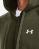 náhled Pánská mikina Under Armour UA Rival Cotton FZ Hoodie-GRN