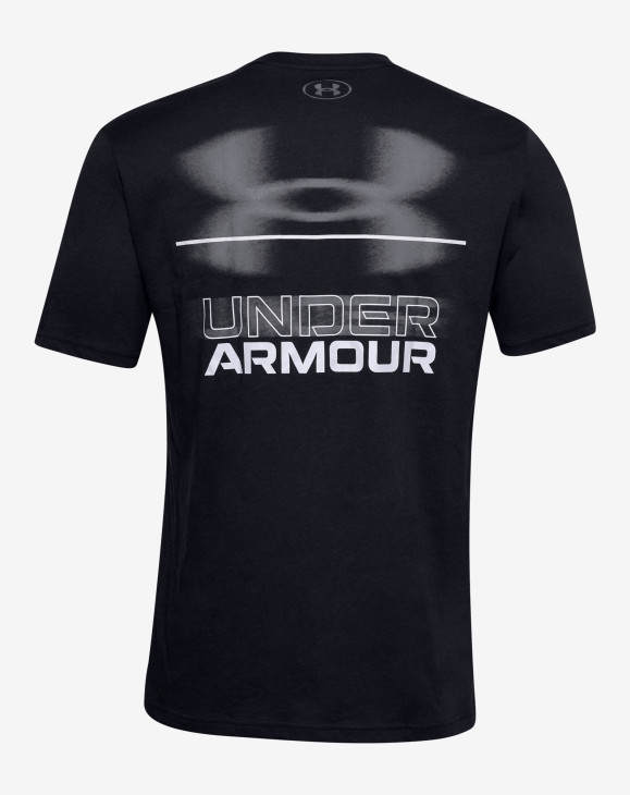 detail UA BLURRY LOGO WORDMARK SS-BLK