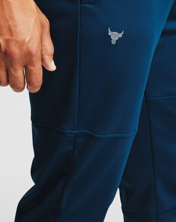 detail UA PJT ROCK KNIT TRACK PANT-NVY