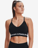 náhled Dámská sportovní podprsenka Under Armour UA Seamless Low Long Bra-BLK