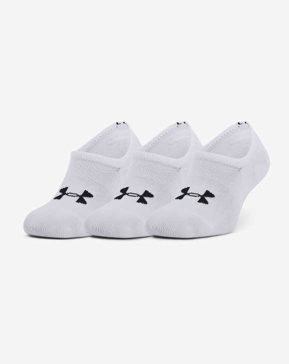 detail Pánské ponožky Under Armour UA Core Ultra Low 3pk-WHT