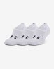 náhled Pánské ponožky Under Armour UA Core Ultra Low 3pk-WHT