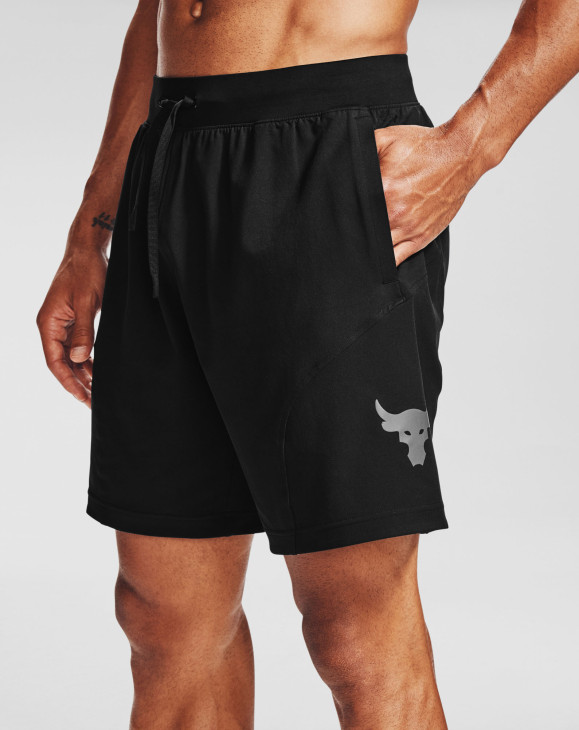 detail UA PJT ROCK UNSTPPBLE SHORT-BLK