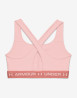 náhled Dámská sportovní podprsenka Under Armour UA Crossback Mid Bra-PNK