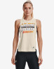 náhled Dámské tílko Under Armour UA Prjct Rock Iron Tank-WHT