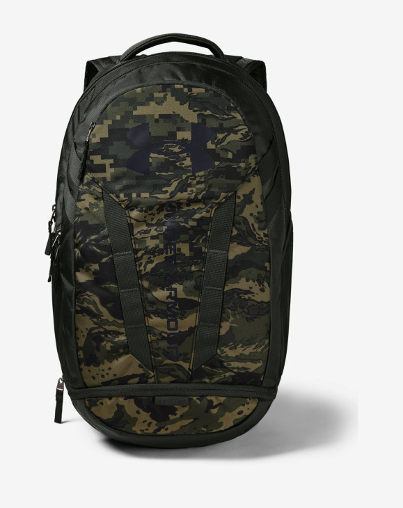 detail UA Hustle 5.0 Backpack-GRN