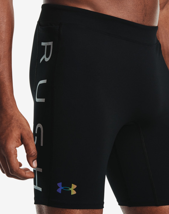 detail Pánské funkční šortky Under Armour UA RUSH Stamina Half Tight-BLK