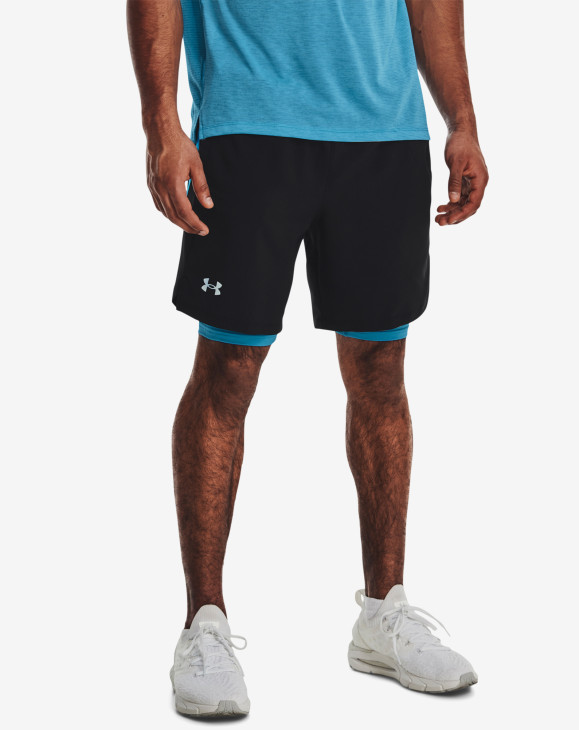 detail Pánské šortky Under Armour UA LAUNCH 7'' 2-IN-1 SHORT-BLK