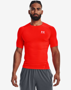 Pánské funkční tričko Under Armour UA HG Armour Comp SS-RED