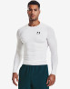 náhled Pánské funkční tričko Under Armour HG Armour Comp LS bílé