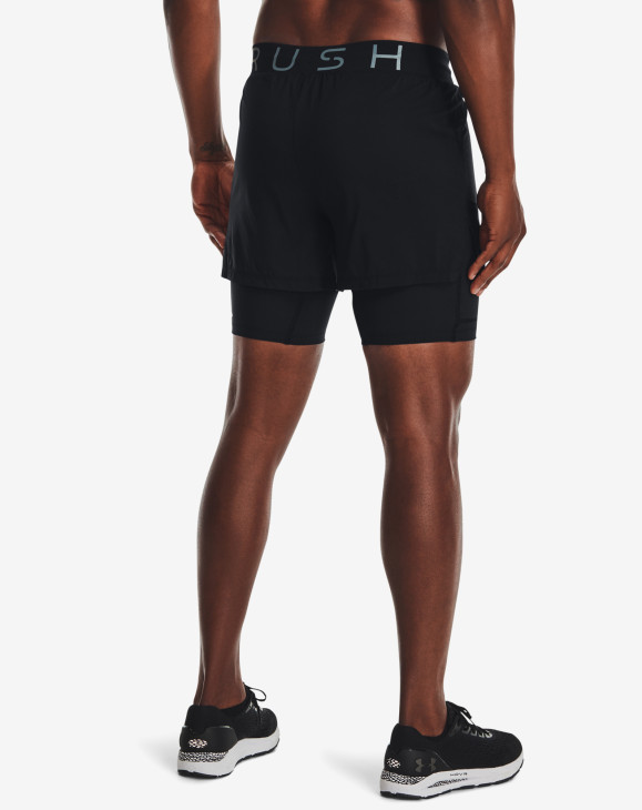 detail Pánské kraťasy Under Armour UA RUSH Stamina 2N1 Short-BLK