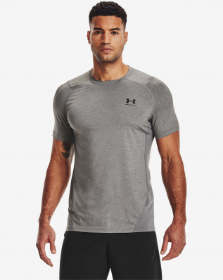 UA HG Armour Fitted SS-GRY