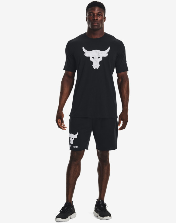 detail Pánské tričko s krátkým rukávem Under Armour UA PJT ROCK BRAHMA BULL SS-BLK