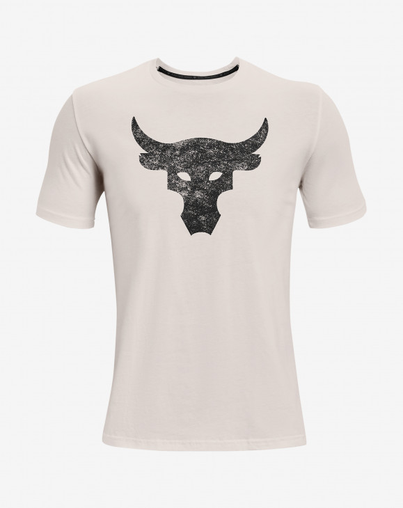 detail Pánské tričko s krátkým rukávem Under Armour Pjt Rock Brahma Bull SS bílé