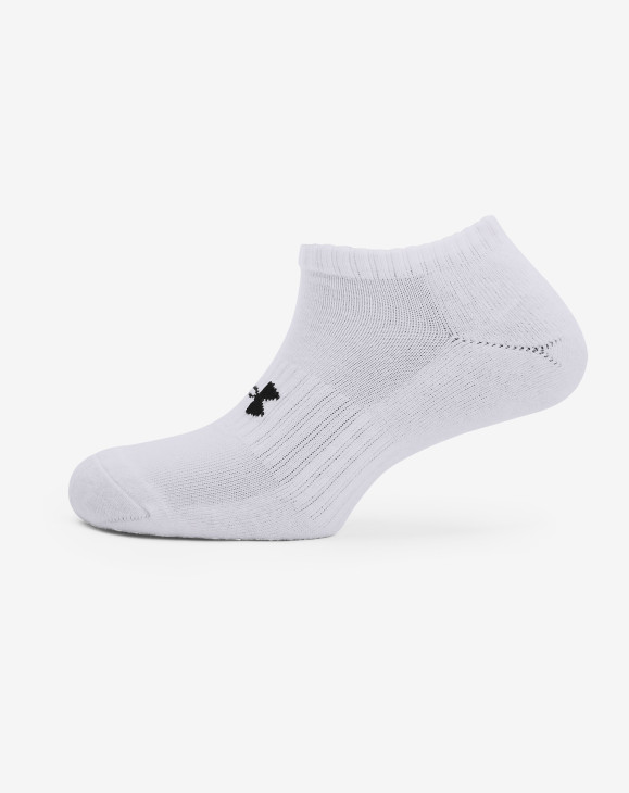 detail Pánské ponožky Under Armour UA Core No Show 3pk-WHT