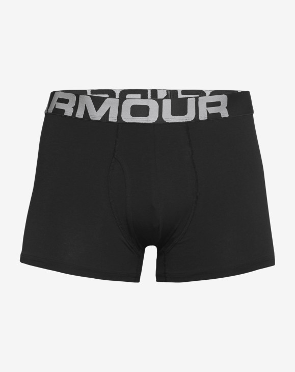 detail Pánské boxerky Under Armour UA Charged Cotton 3in 3 Pack-BLK