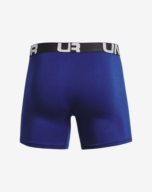 detail Pánské boxerky Under Armour UA Charged Cotton 6in 3 Pack-BLU