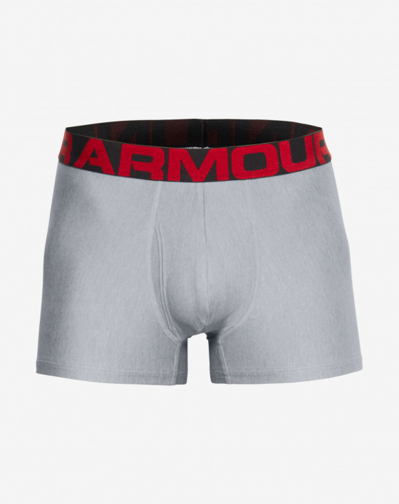 detail Pánské boxerky Under Armour UA Tech 3in 2 Pack-GRY