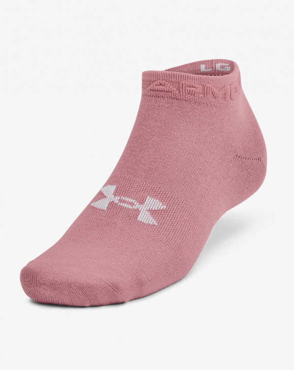 detail Ponožky Under Armour UA Essential Low Cut 3pk-PNK
