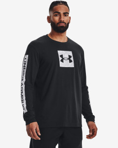 Pánské tričko s dlouhým rukávem Under Armour UA CAMO BOXED SPORTSTYLE LS-BLK