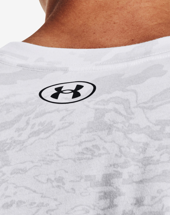 detail Pánské tričko s dlouhým rukávem Under Armour ABC CAMO LS bílé