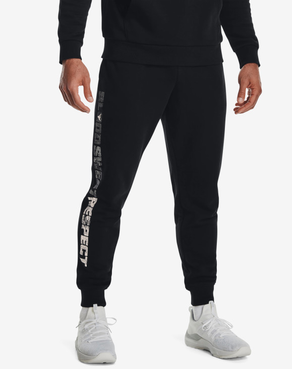 detail UA Pjt Rock Rival Flc Jogger-BLK