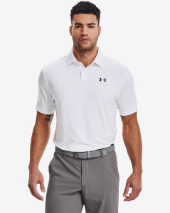 Pánské polo tričko Under Armour UA T2G Polo-WHT