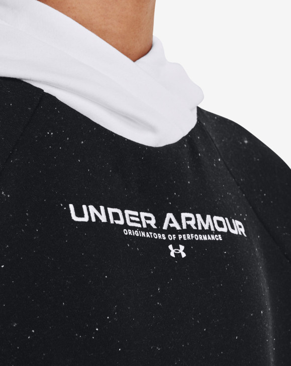 detail Dámská mikina Under Armour Rival + Fleece Hoodie-BLK