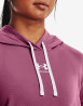 náhled Dámská mikina Under Armour Rival Terry Hoodie-PNK