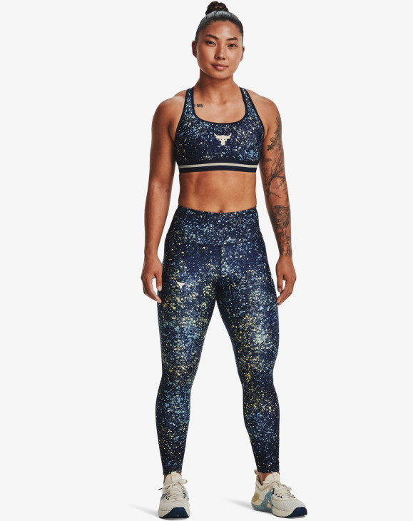 detail Dámské legíny Under Armour UA Pjt Rock HG Ankle Legging-NVY