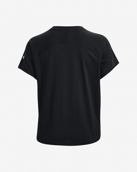 detail Dámské tričko s krátkým rukávem Under Armour UA PROJECT ROCK BULL SS-BLK