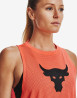 náhled Dámské tílko Under Armour UA Project Rock Mesh Tank-ORG